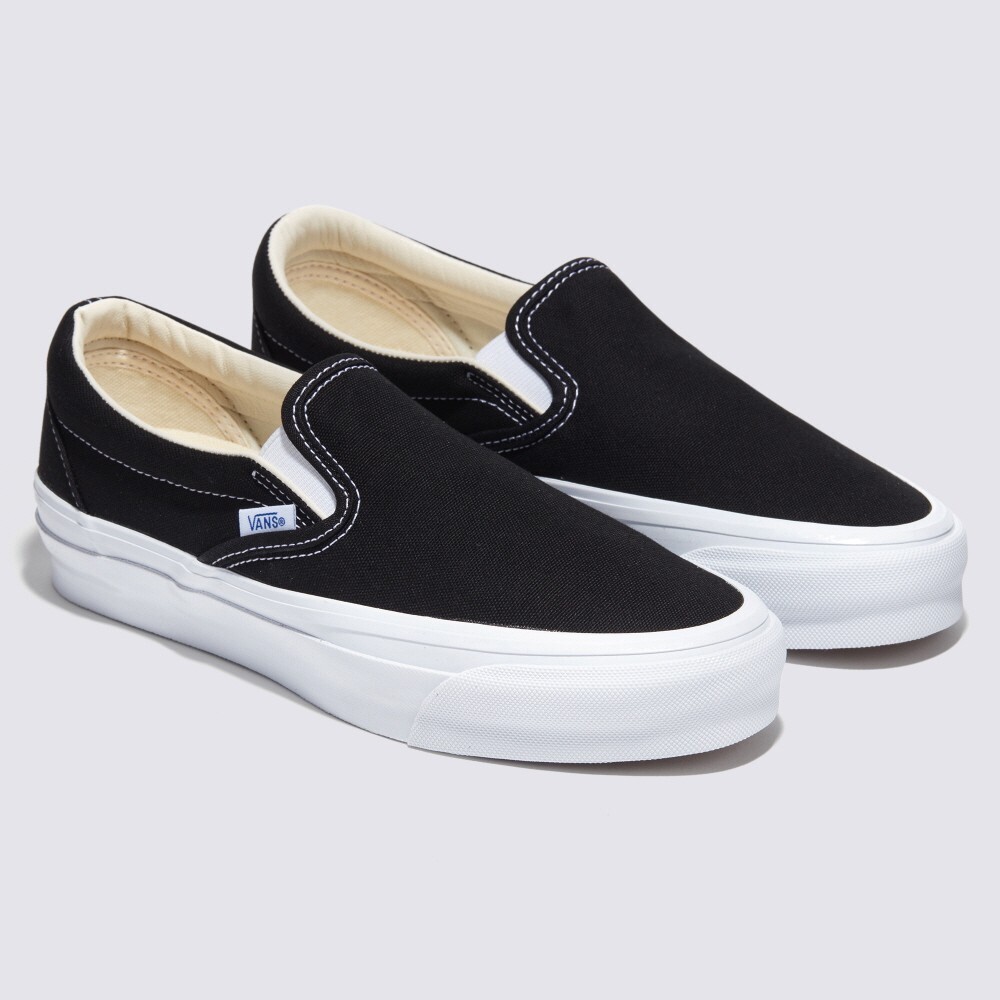 Vans Premium Slip-on Reissue 98 LX Sneakers Shoes Black VN000CSEBA2 US 4-13