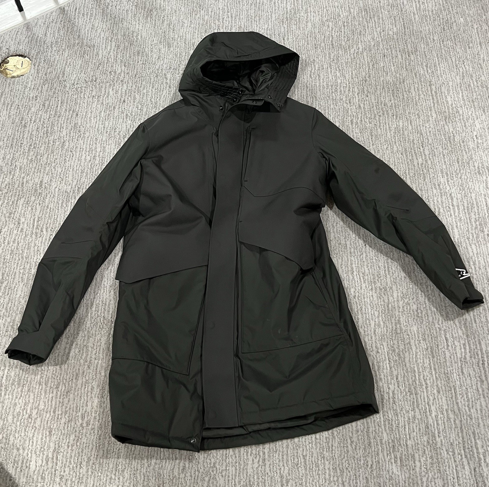 Nike Men’s Down Parka Full Zip Hooded Size M