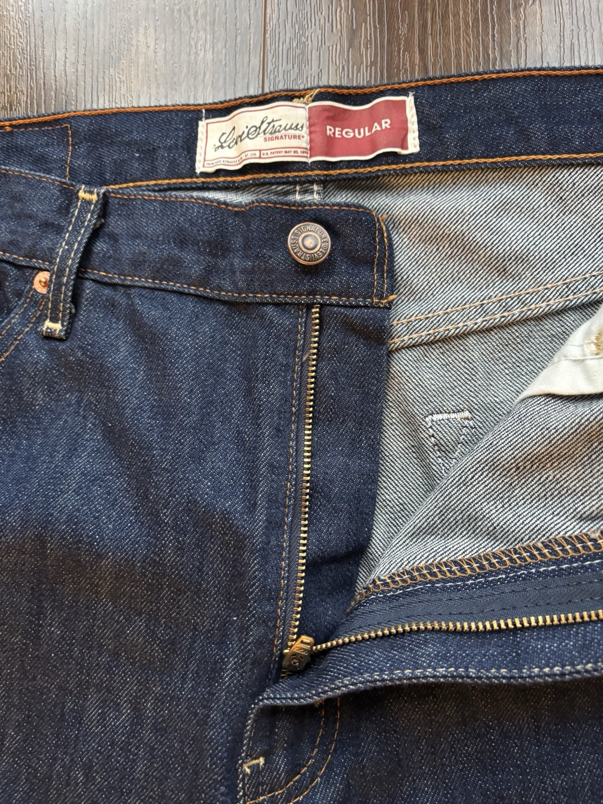 Levis Signature W36 L34 Reg Fit / Wide Leg 2007 Vintage Deadstock BNWOT RRP £159