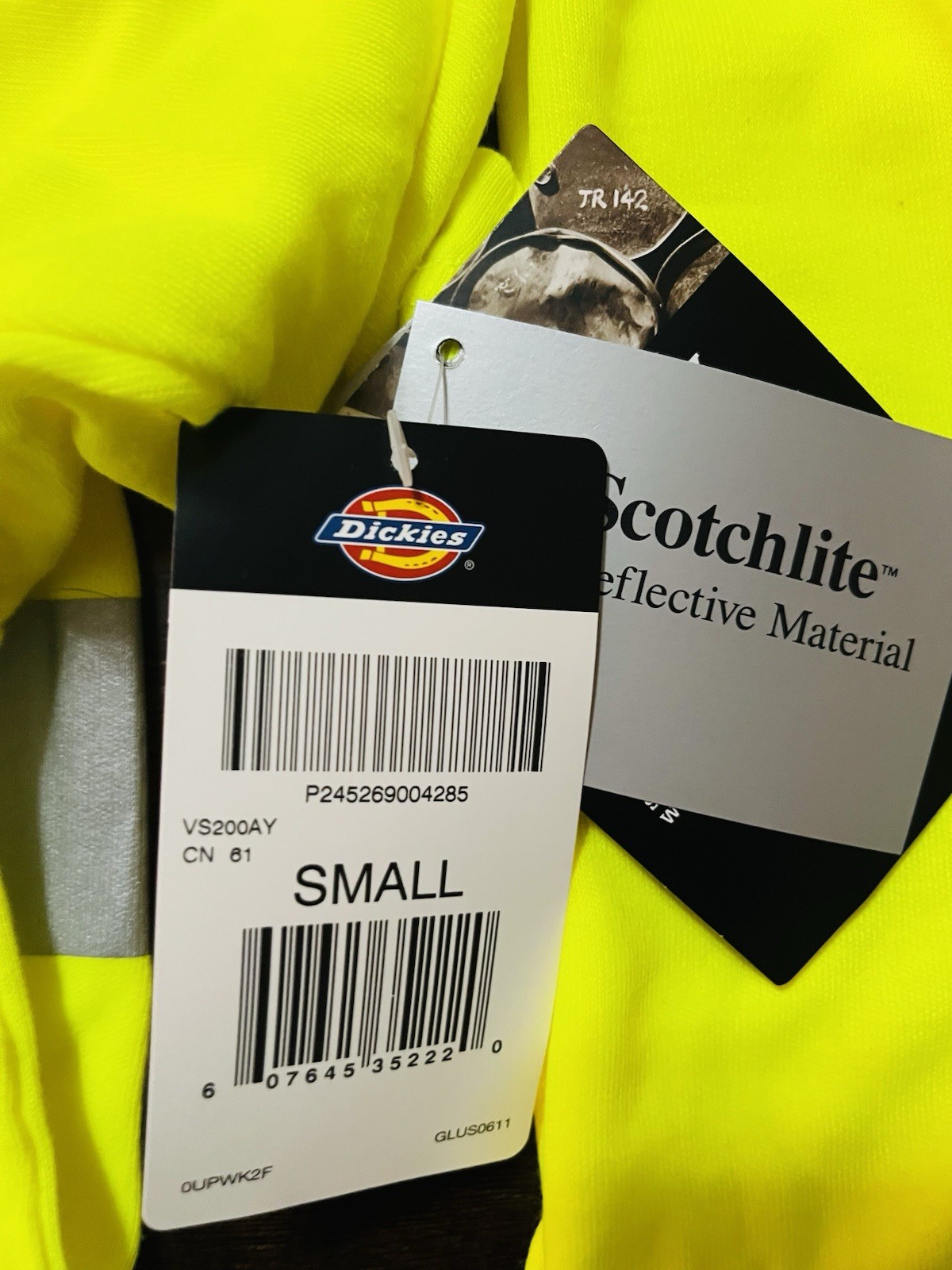 High Visibility T Shirt Lot Small Size Dickies