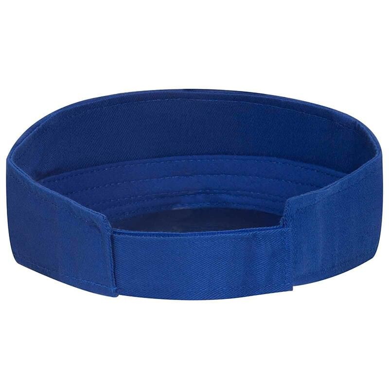 Sun Visor Comfort Fit Adjustable Visor Cap Open Hat Unisex Adult Royal Blue New