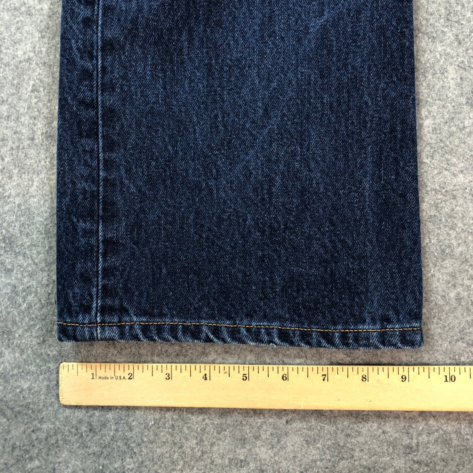 Levis 517 Mens Jeans 34×29 (fits 34×28) Bootcut Blue Dark Wash Mid Rise Denim