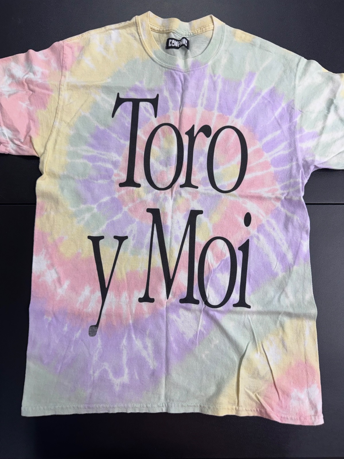 Toro Y Moi TYM Company Shirt Adult Men’s Medium Tie Dye