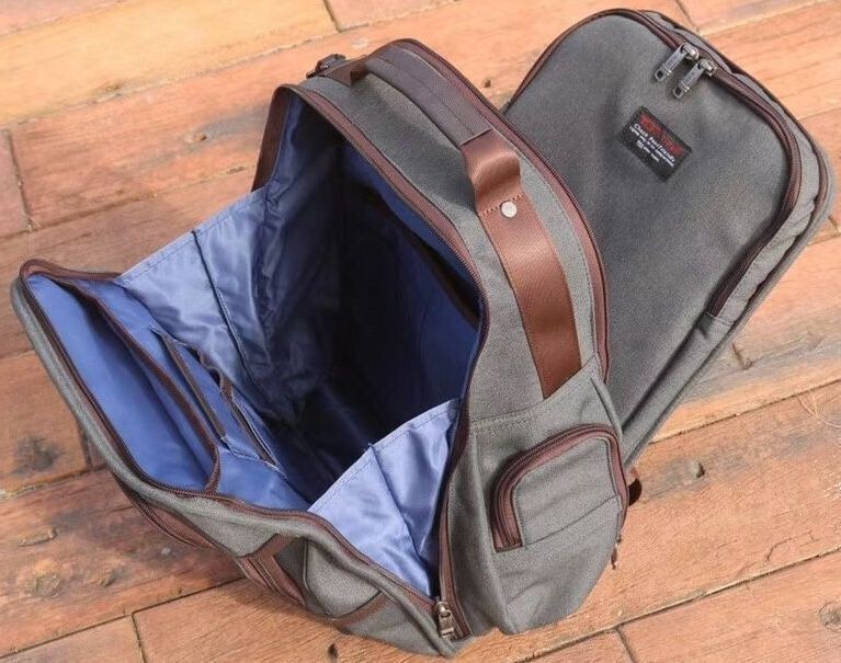 Tumi Alpha 3 Shoulder Bag Brief pack Backpack Business Sports Nylon Gray New