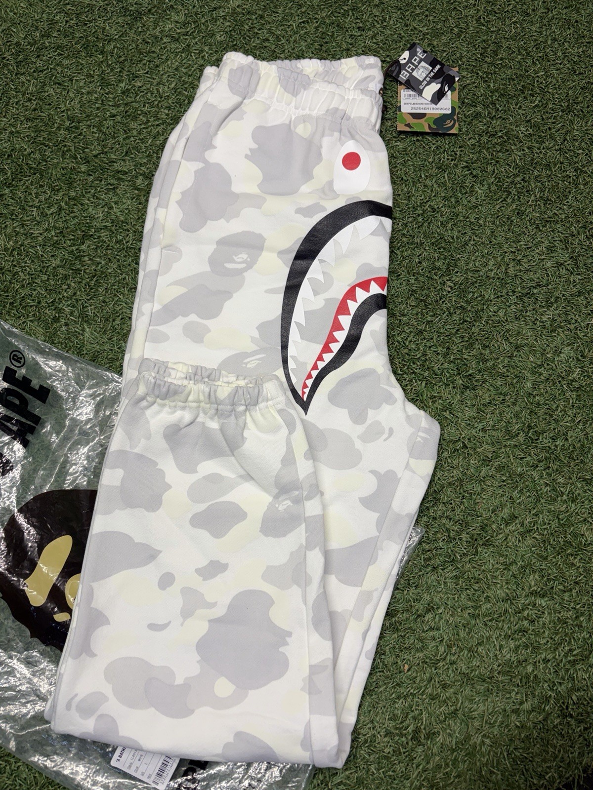 A Bathing Ape City Camo Shark Relaxed Fit Sweatpants