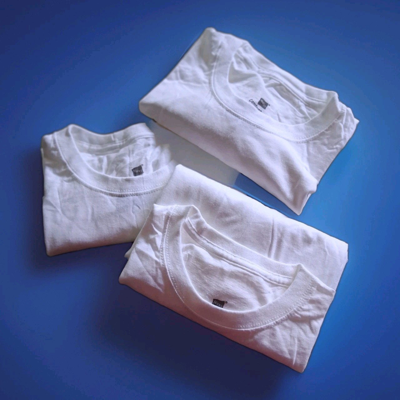 3 pk Hanes Mens T-Shirt Comfort Soft 100% Cotton Short Sleeve TAGLESS Tee MEDIUM