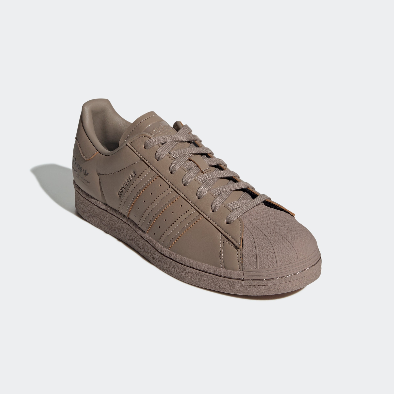 adidas Superstar Originals Chalky Brown Tan Earth GY9641 Men’s Shoe Size 9.5