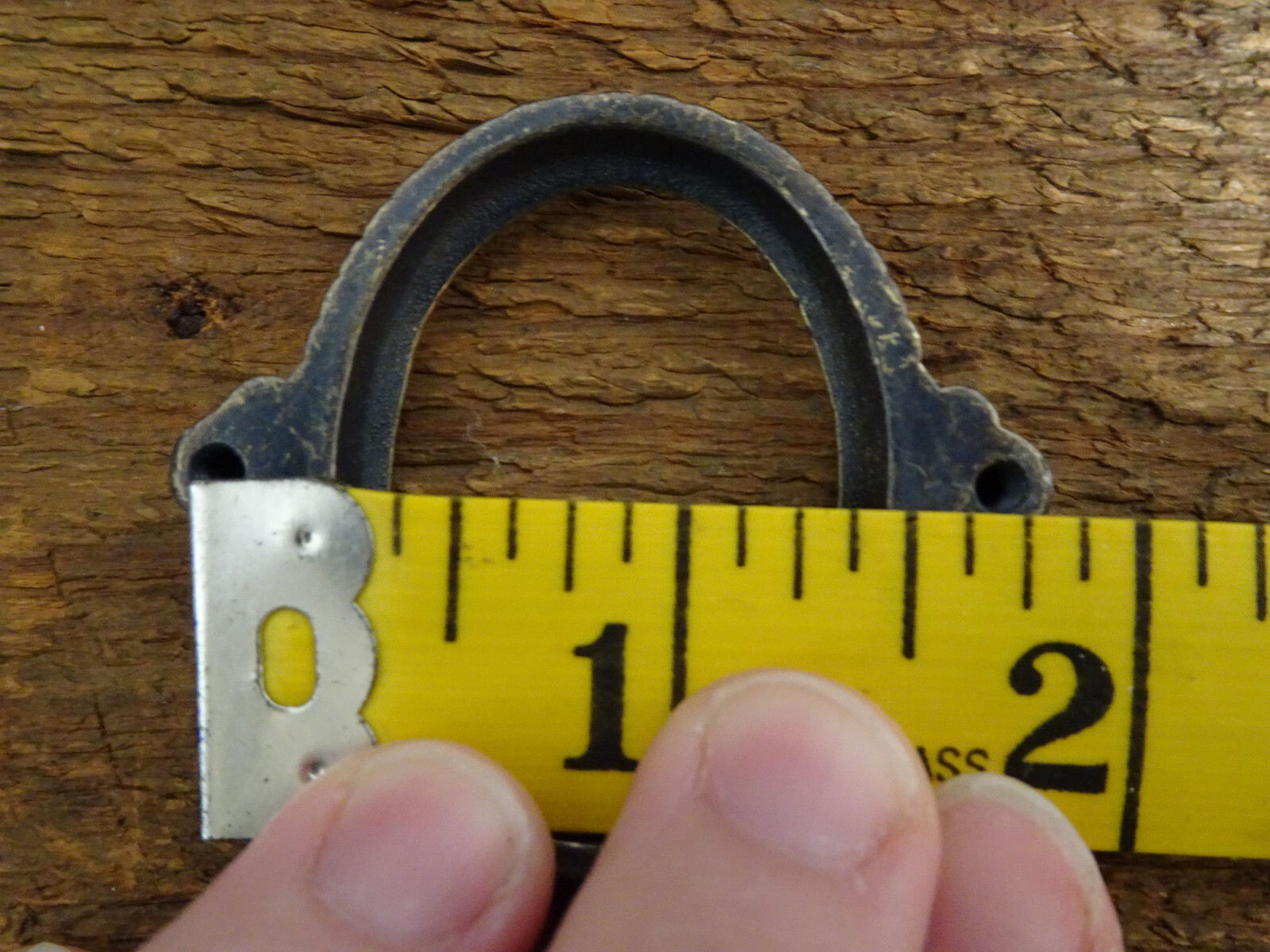 Screw Mount for Buckle 30x40mm Vertical Antique gold (Pkg 5) Old Style 1035