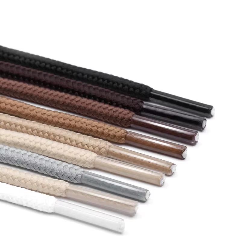 Classic round Shoelaces Durable Polyester Solid Shoe Laces Boot Laces for Shoes