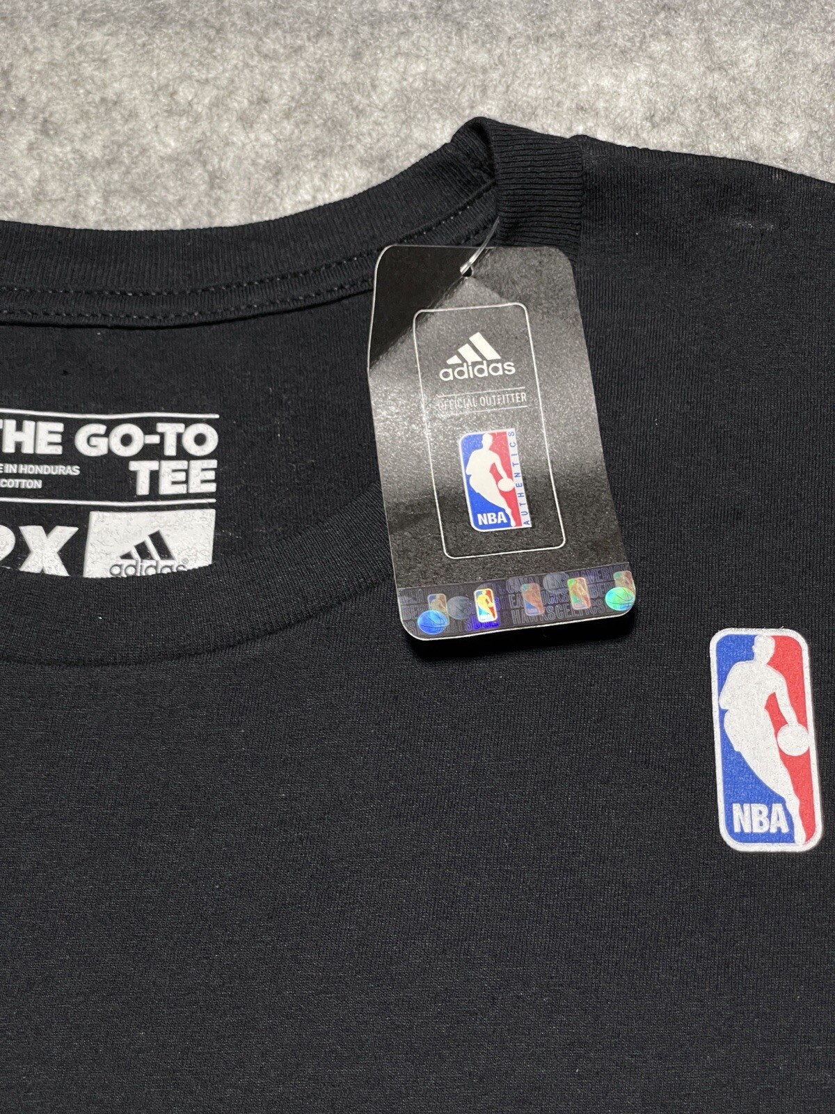 NEW Adidas Black 2XL #9 Tony Parker San Antonio Spurs NBA basketball Shirt Point