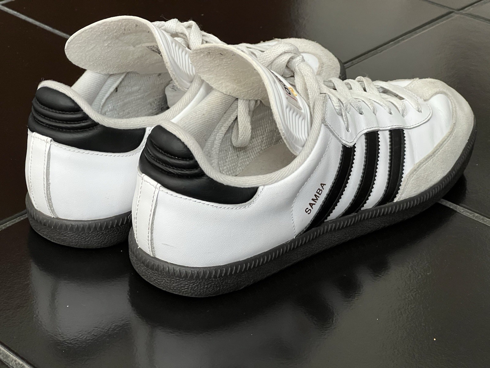 Adidas Samba Classic Sneakers White Core Black Gum OG Classic 772109 Men’s 10