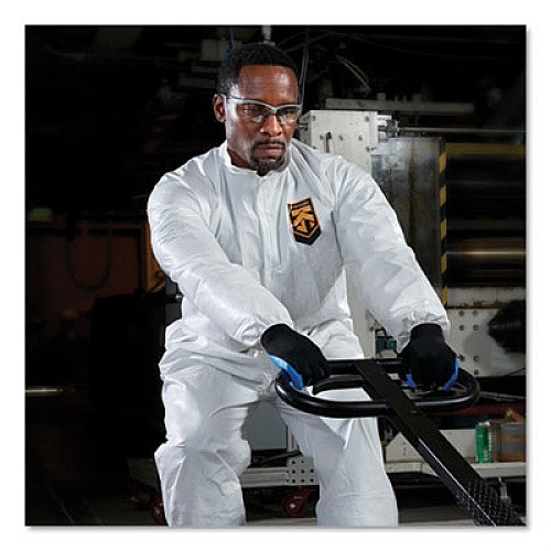 3 Lightweight Disposable Cleaning Spraying Painting Hazmat Bunny Suits Coveralls