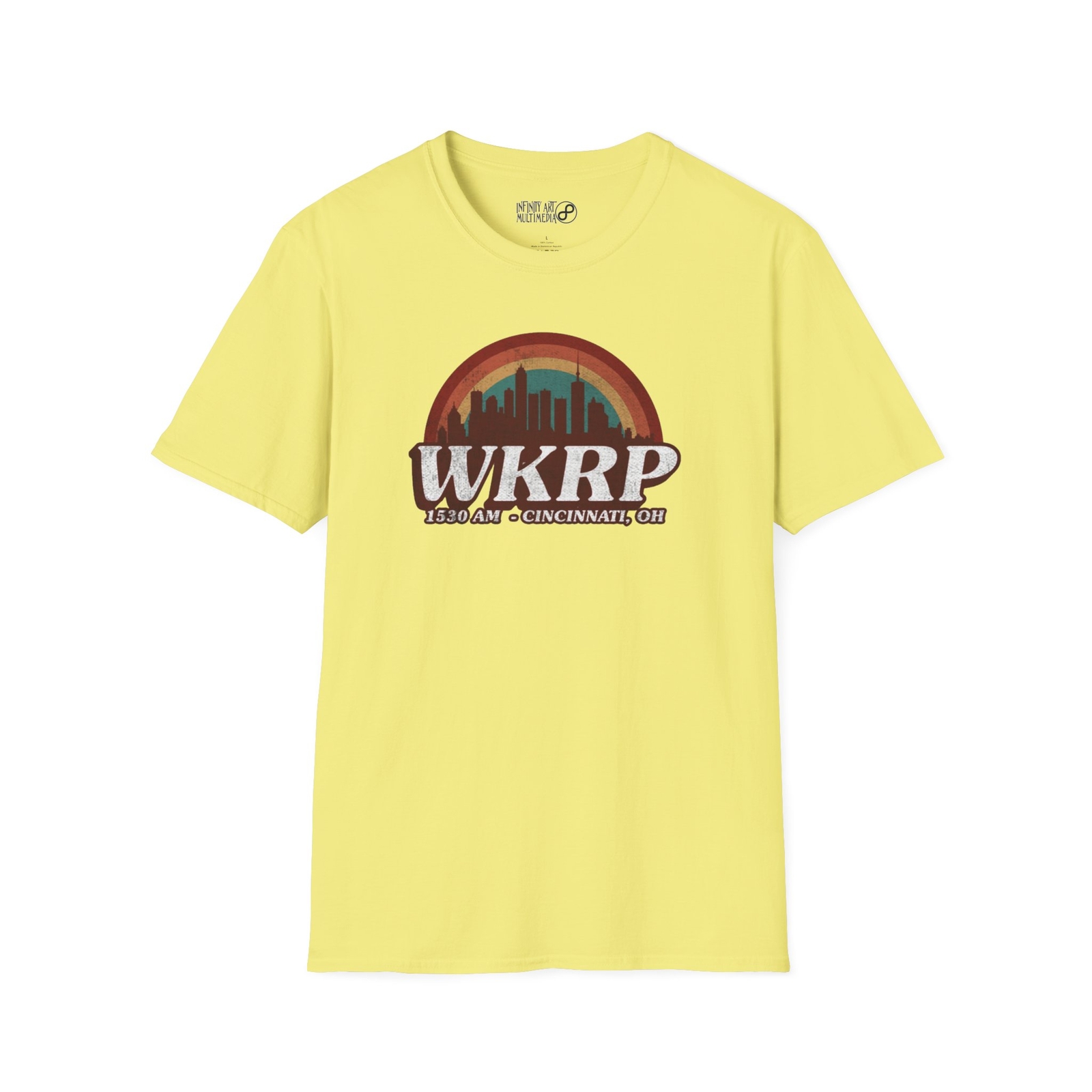 WKRP in Cincinnati – Light-Color Television Show T-Shirt
