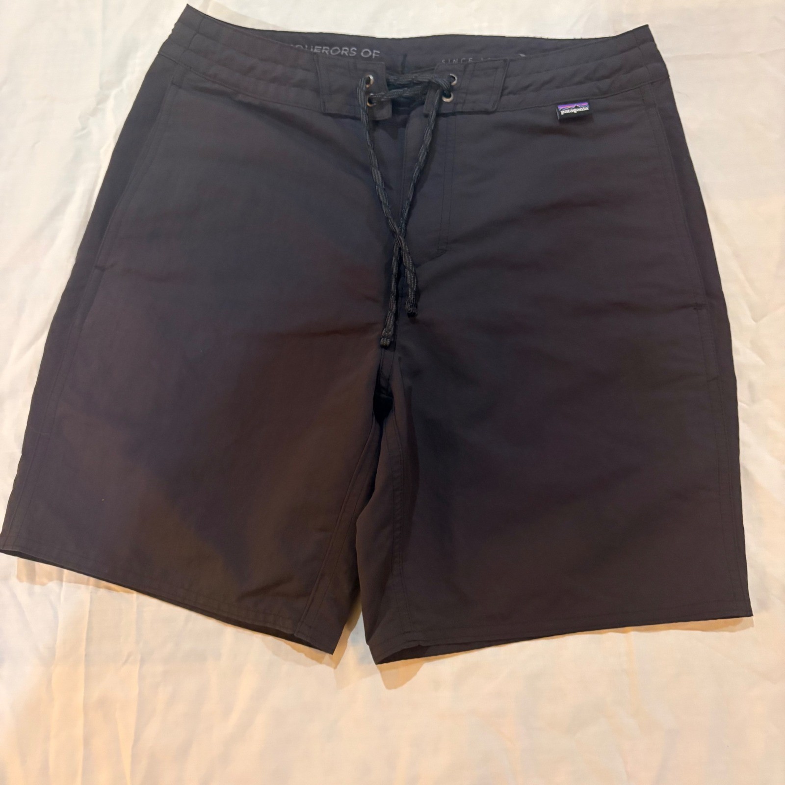 Patagonia Wavefarer Boardshorts Mens 28 Gray Recycled Nylon Swim Trunks NetPlus