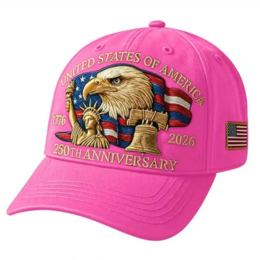 Baseball Cap United States 250th Anniversary Hat Suitable for Multiple Occasion