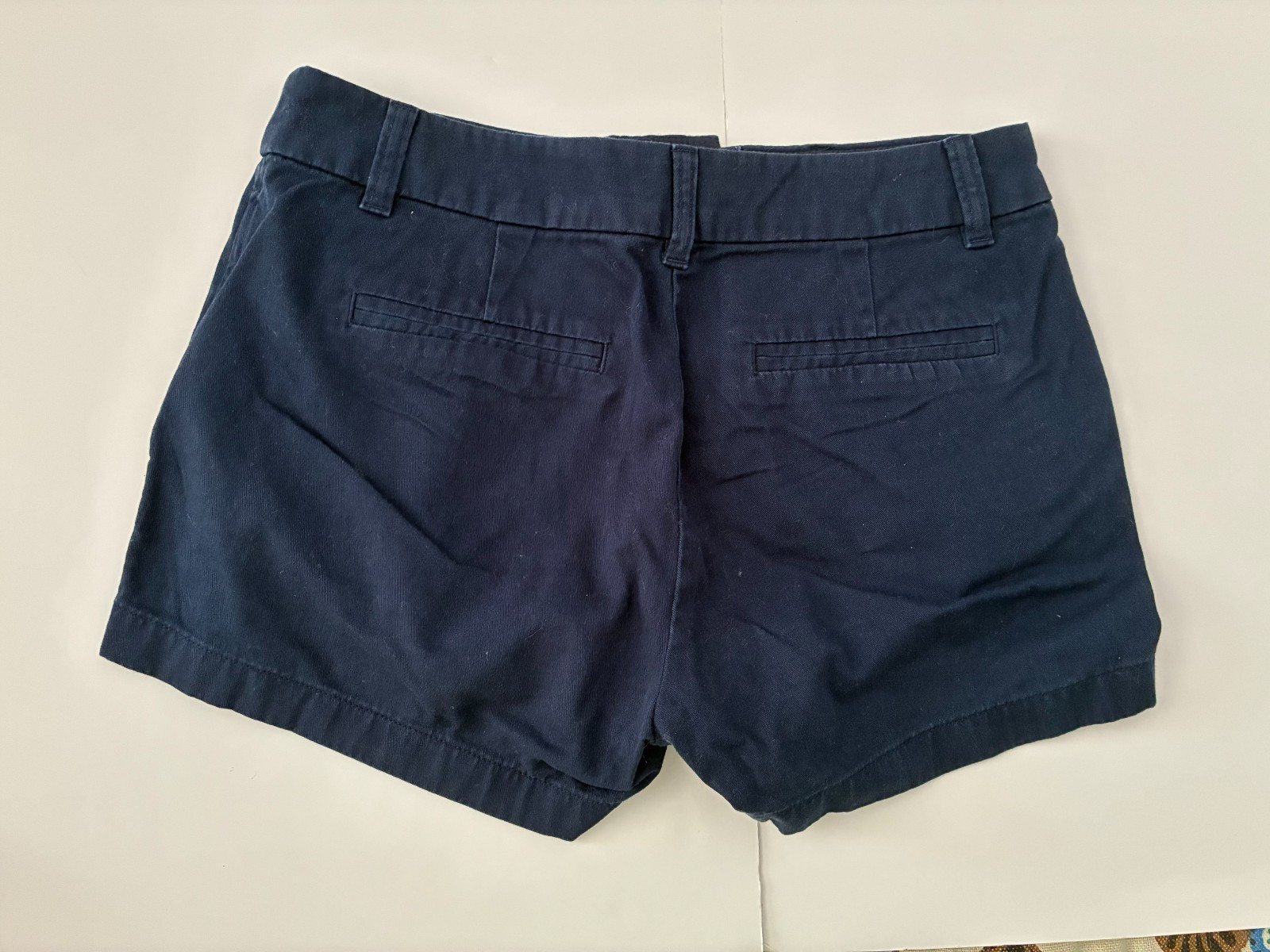 J Crew Women’s Chino Shorts Size 2 Navy