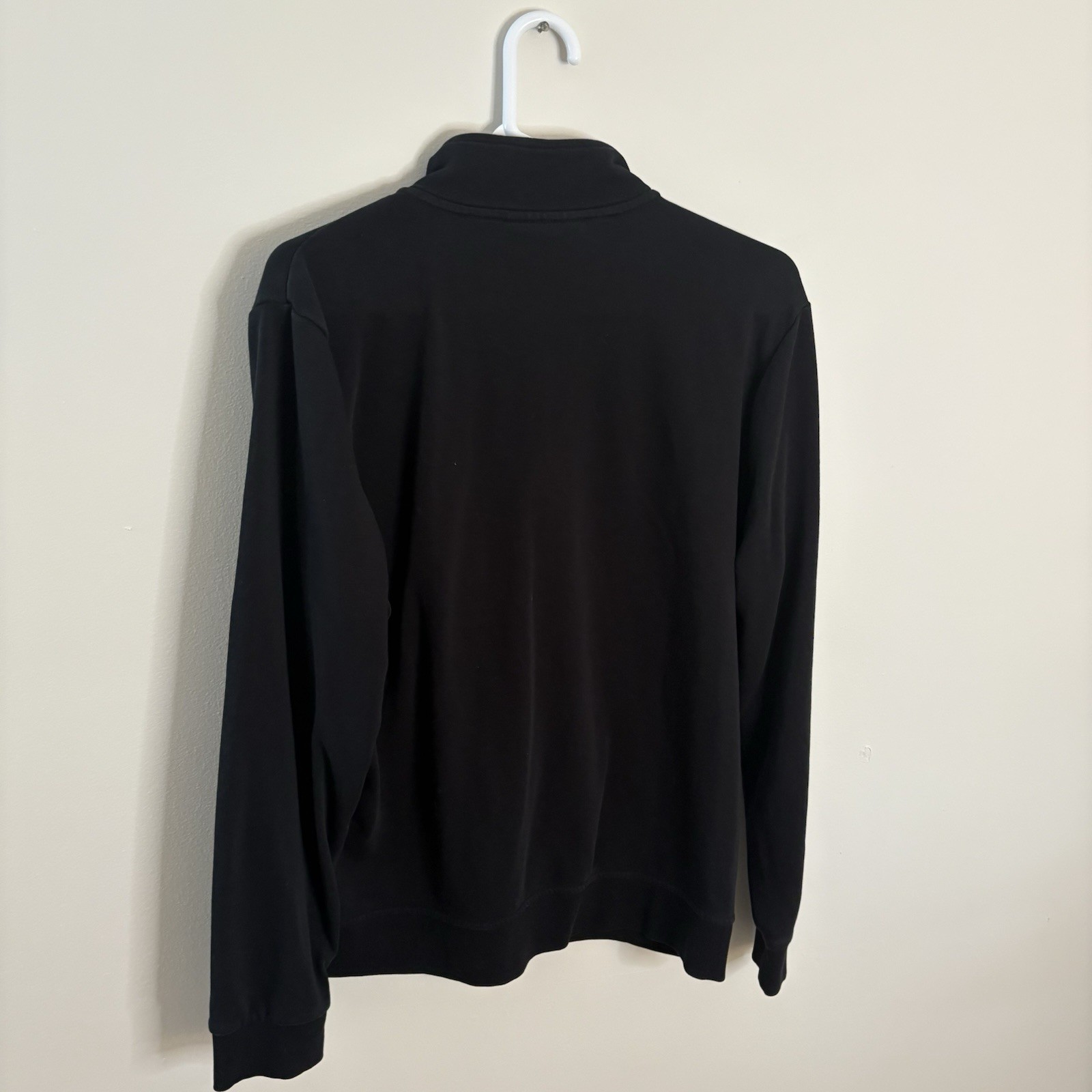 FILA Sport Men’s XL Black Full Zip Sweater Sweatshirt Work Casual Sporty Fall P6