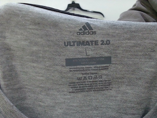 Adidas Women Ultimate 2.0 Grey Heather T-Shirt Large