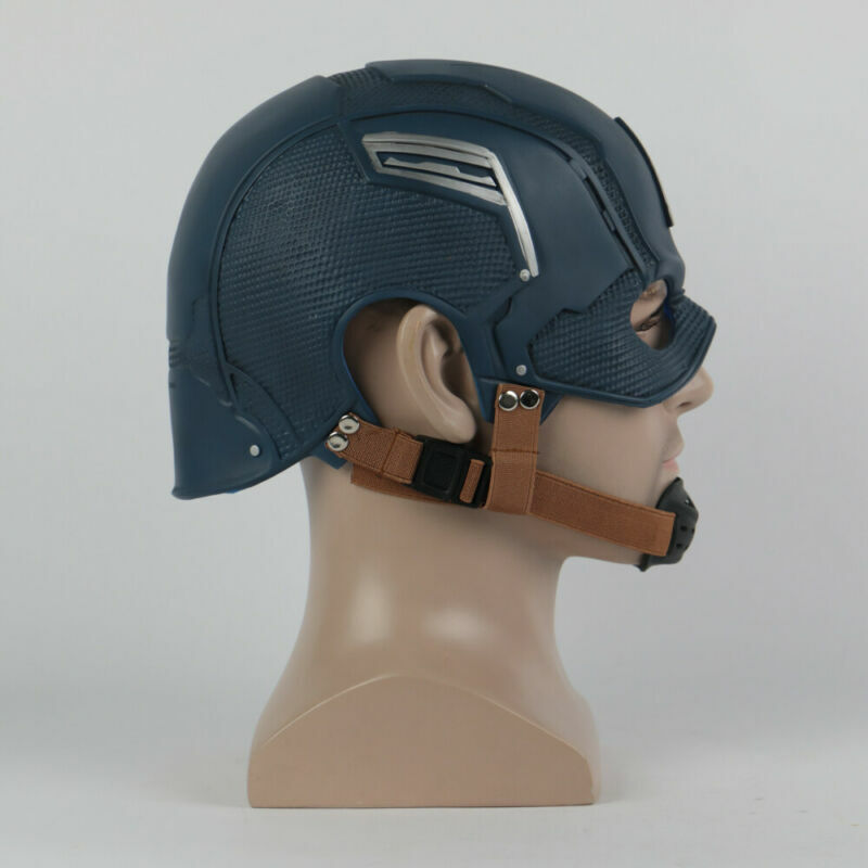 Cosplay Captain America Mask Endgame Superhero Halloween Masquerade Helmet Props