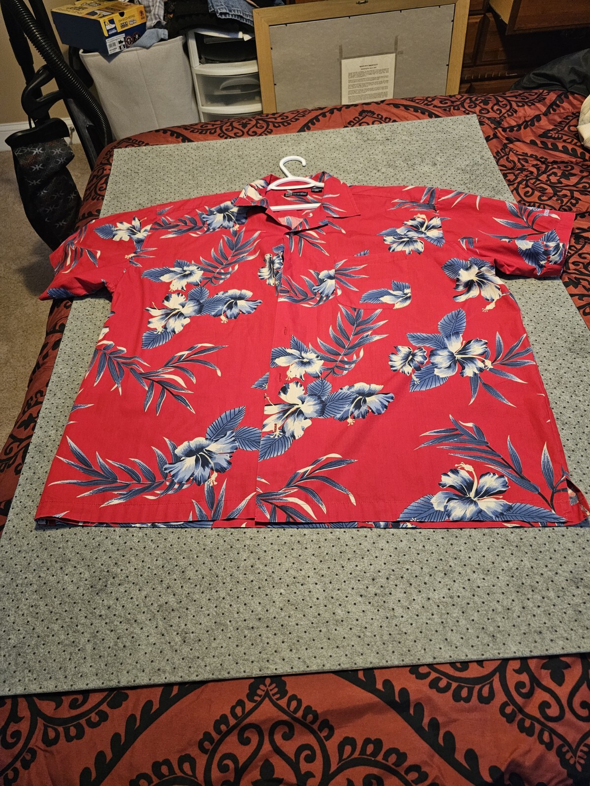 Men’s Blue Generation 3X Tropical Hawaiian shirt Beach Ready Returns Accepted