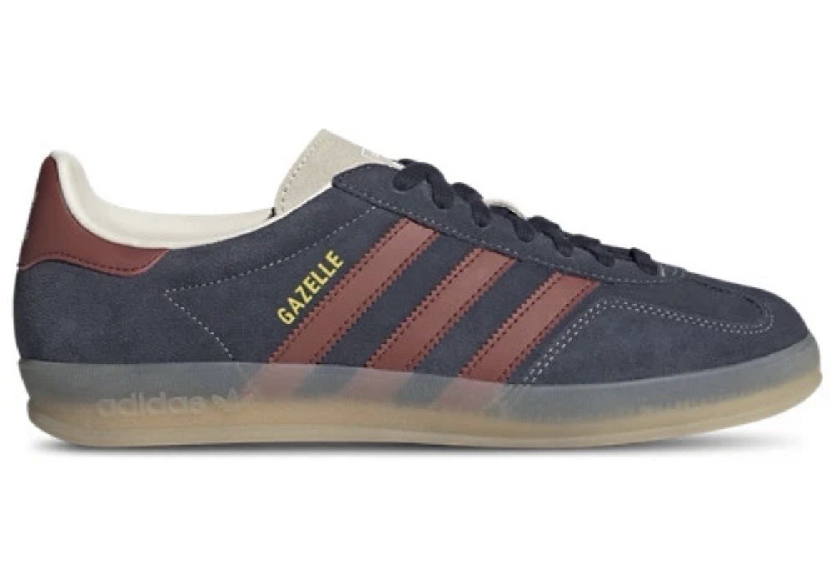 Adidas Gazelle Indoor Legend Ink Preloved Ruby Mens JH5404 Men’s Sizes