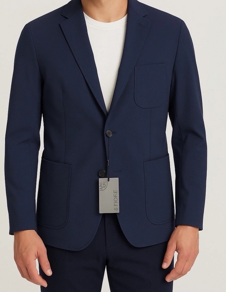 G/Fore Mens Twilight Blue Performance Blazer Suit Sport Jacket 44 NWT $585