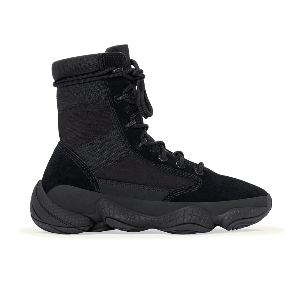 adidas Yeezy 500 High Lace Up Mens Black Casual Boots IG4693