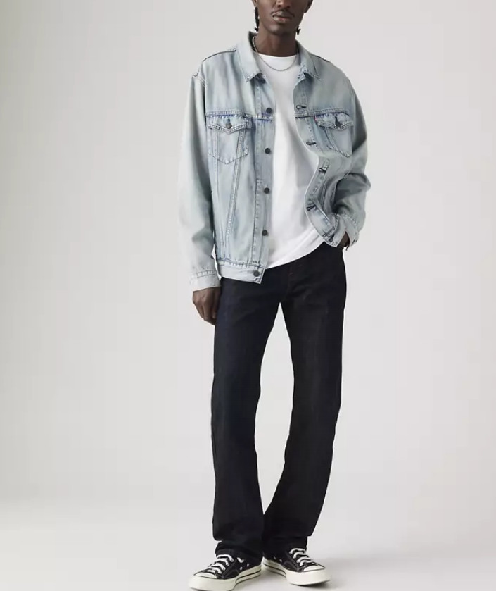 NEW Levi’s 527™ Slim Bootcut Men’s Jeans, Tumbled Rigid – Dark Wash – Non Stretc