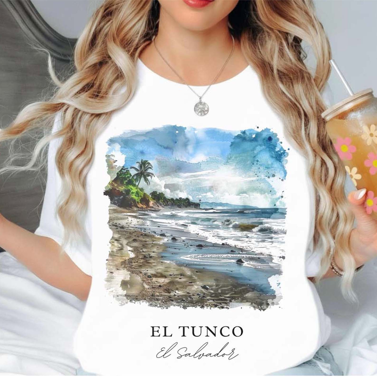 El Tunco Unisex Shirt Travel Gift El Salvador Trip Lover Souvenir Tee