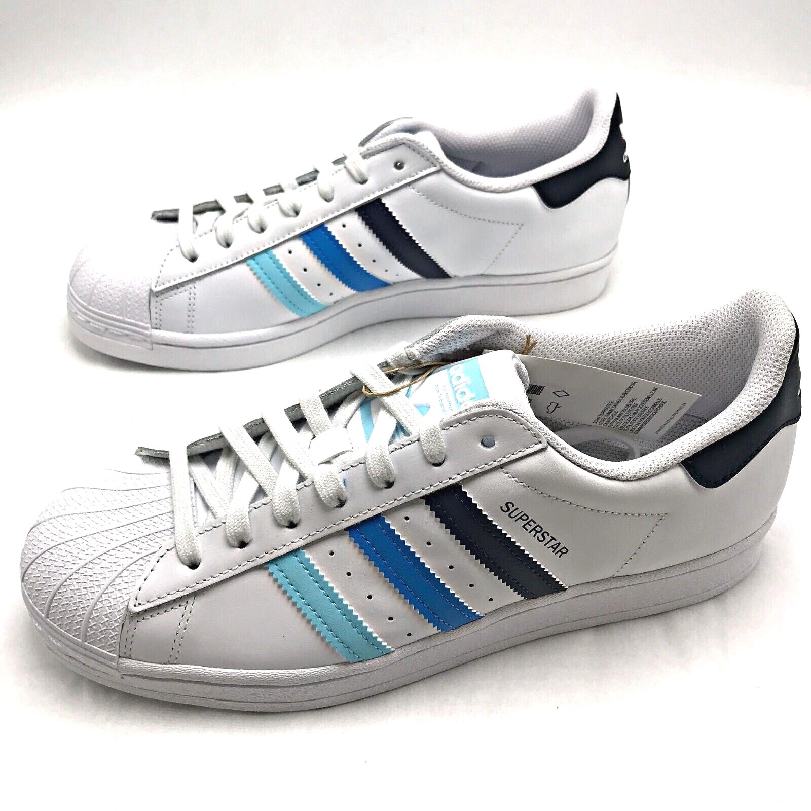 ADIDAS Originals Superstar ‘White Legend Ink Gradient’ HP5499 Men’s sz 8-12