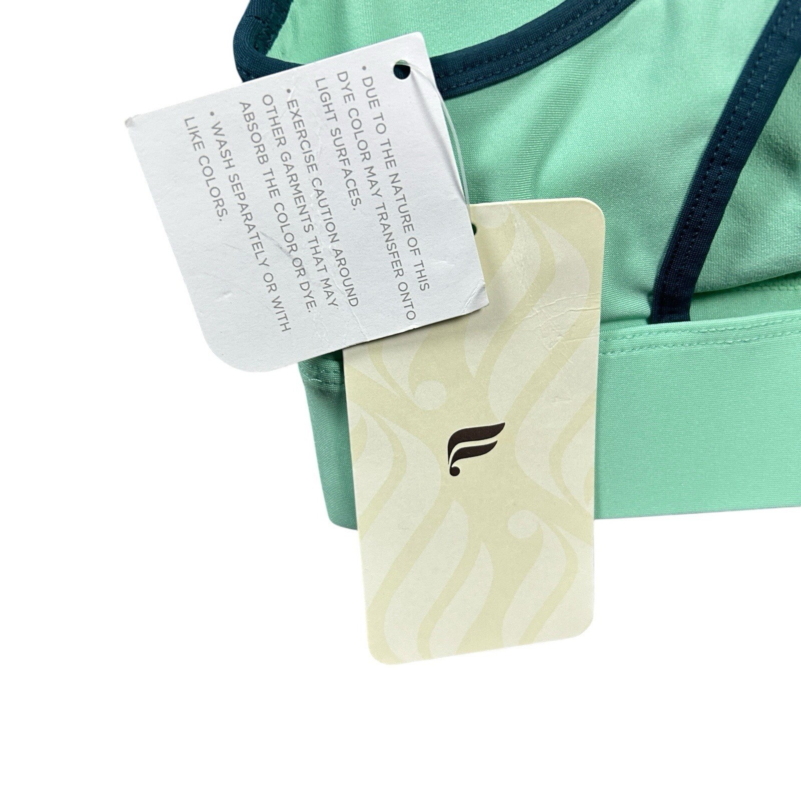 Fabletics High Impact Sports Bra Women’s Sz XXS Green New NWT