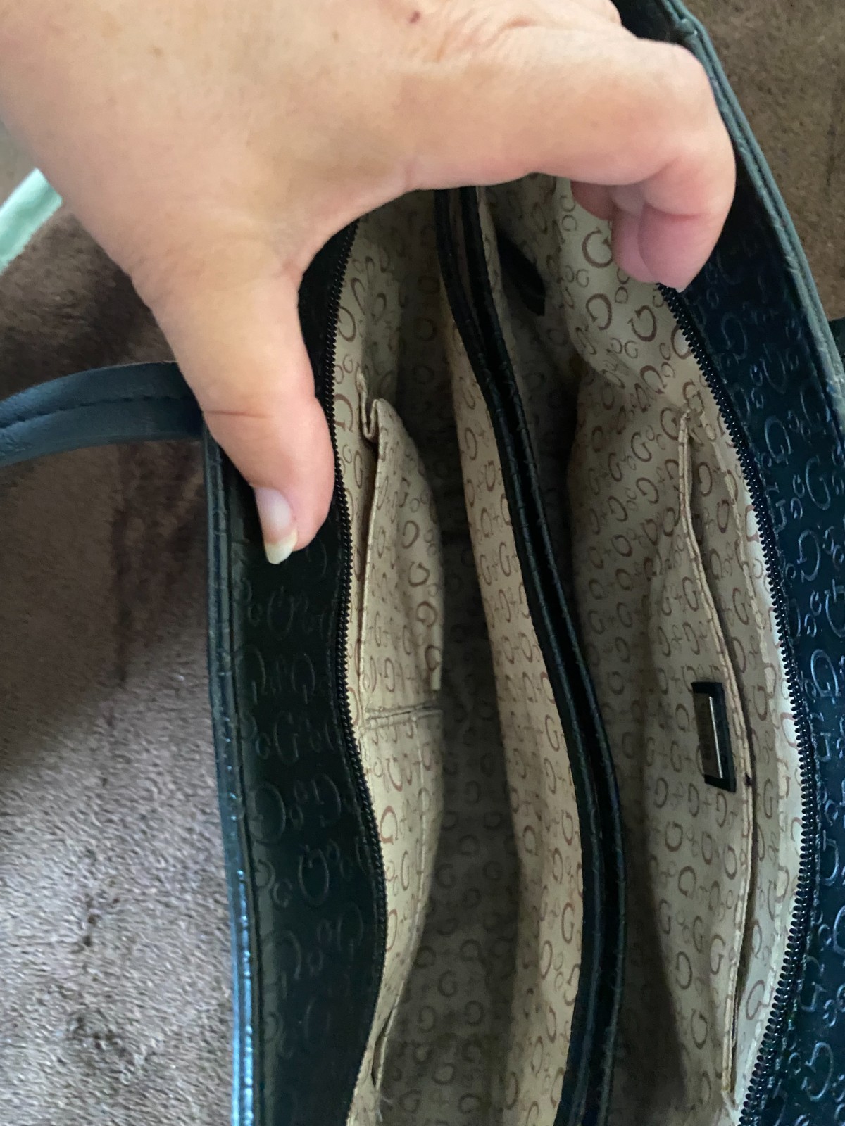 Guess Handbag Multi Compartment Tote Bag