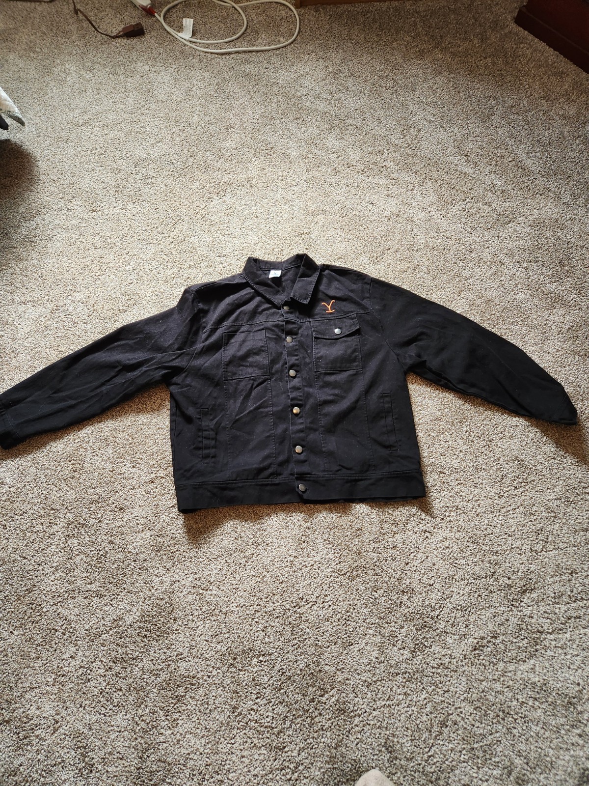 Wrangler Yellowstone Dutton Ranch Black Jacket XL