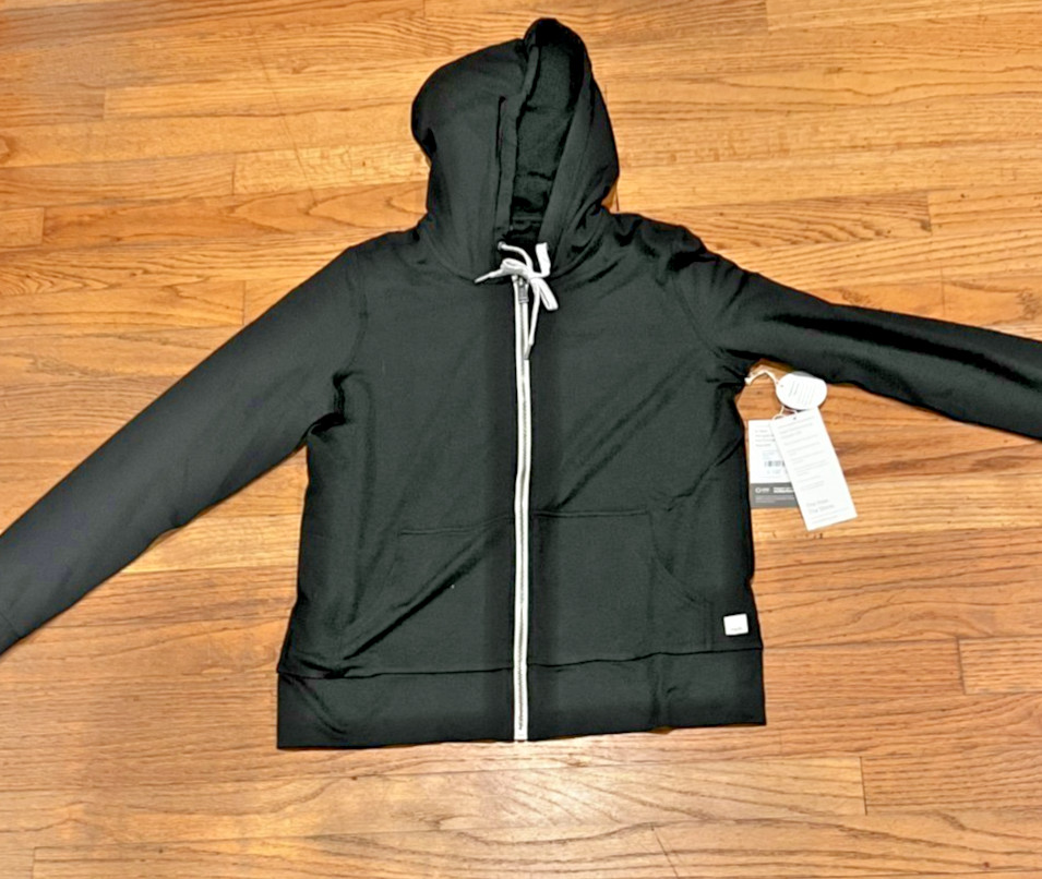 Vuori Performance Hoodie 2.0 Black Heather Womens VARIOUS SIZES NEW WITH TAGS