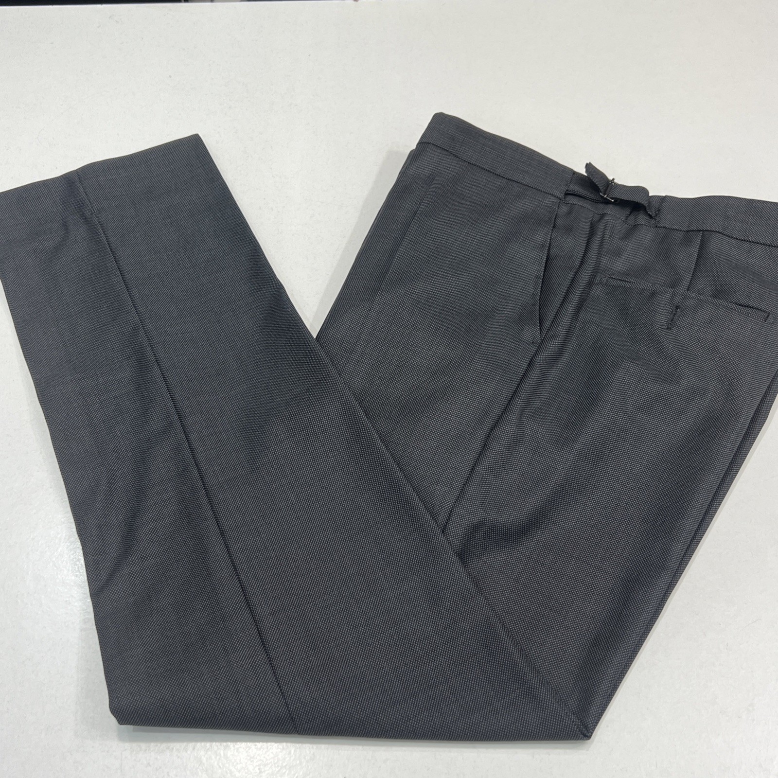 Mark Stephen London Men’s Italian Fabric Wool Suit – Slim Fit – C40L / W36 L32