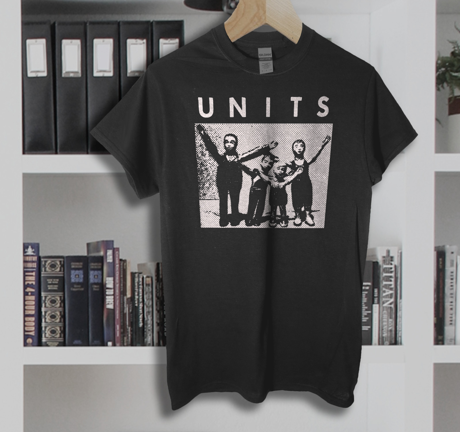 The Units band t shirt San Francisco Synth punk screamers Deaf Club digital