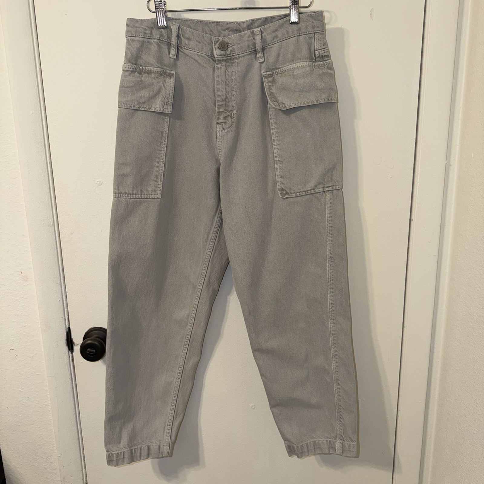ASOS Men’s Cargo Pants in Light Gray Waist 31
