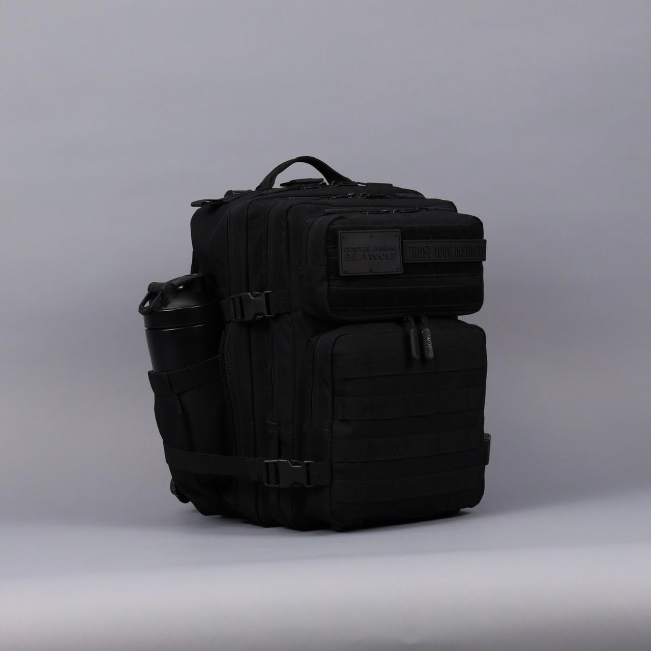 Durable 25L Tactical Gym Backpack – Waterproof Oxford, MOLLE Webbing, Laptop Poc