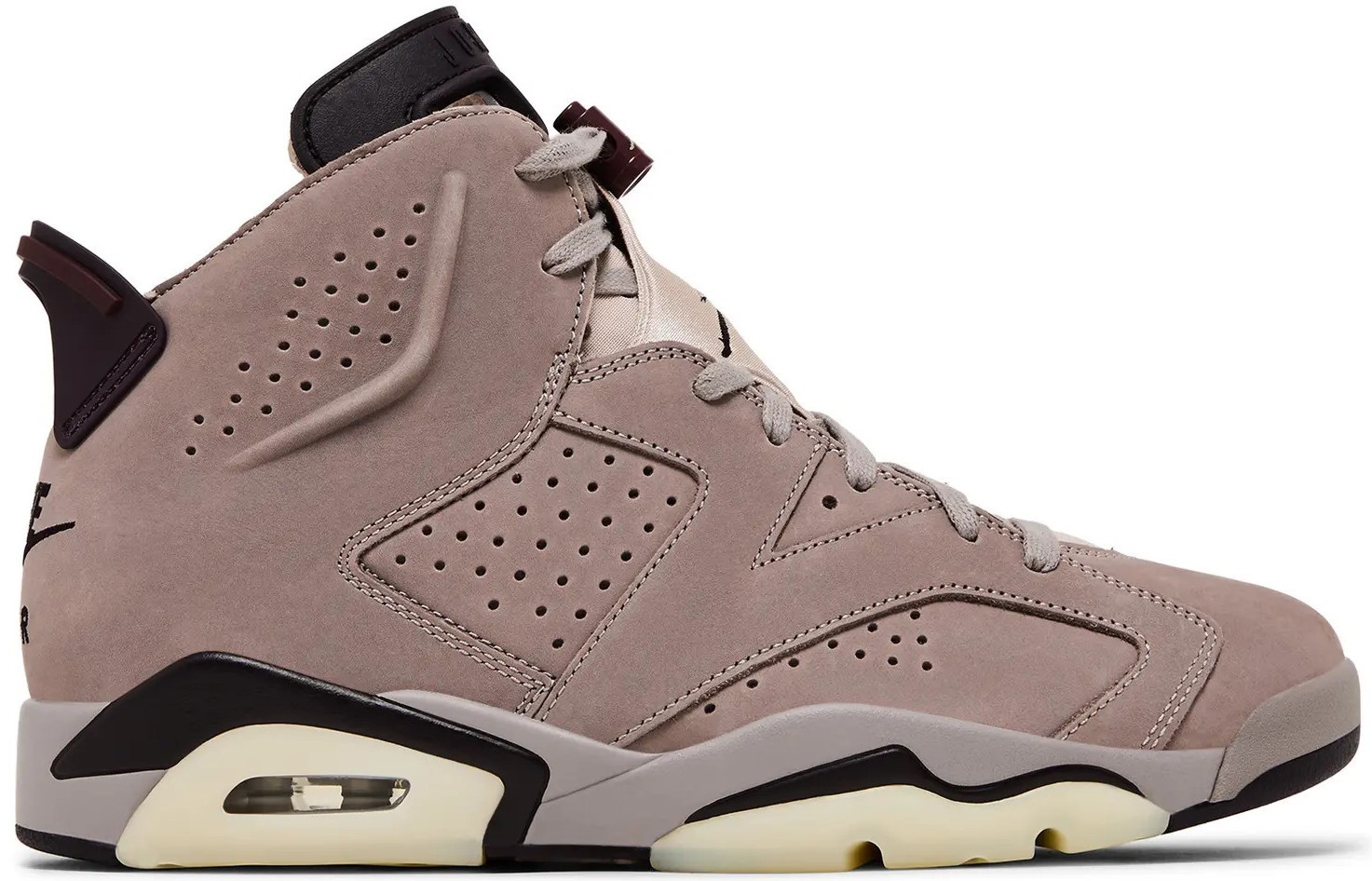 A MA Maniere x Jordan 6 Smokey Mauve
