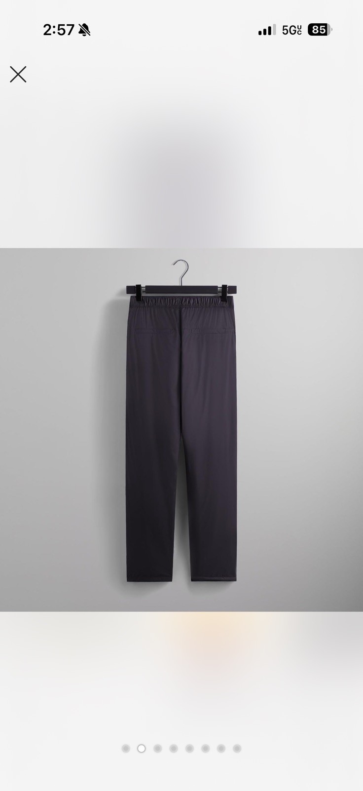 Kith Mercer nylon pants nocturnal size L