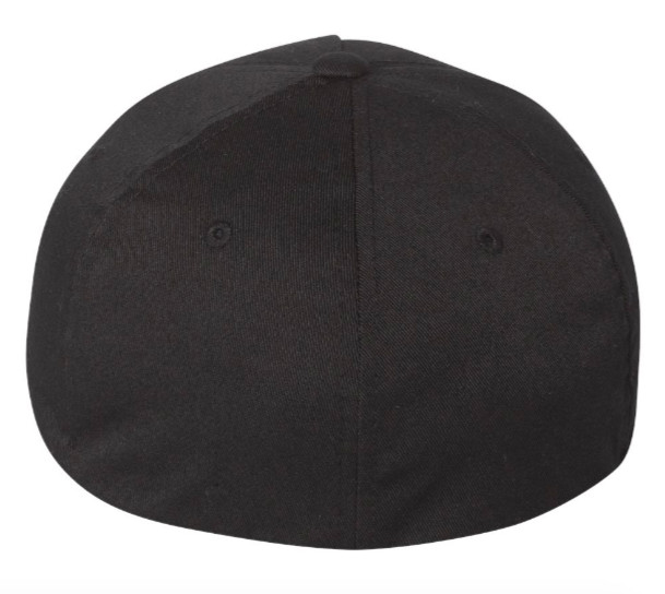 Saab Car Logo on Black Hat Flexfit Baseball Cap Printed Emblem S/M And L/XL