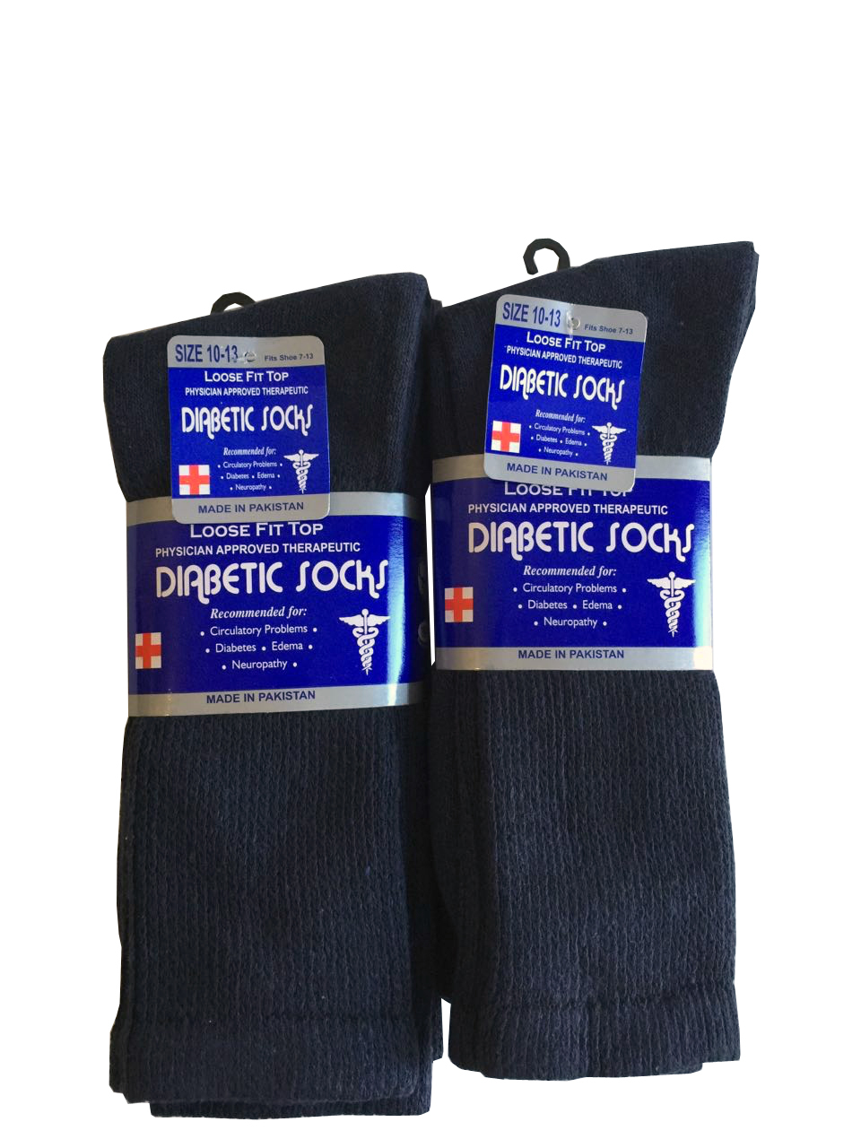 3, 6, or 12 Pairs Men’s Diabetic CREW circulatory Socks Health FREE SHIPPING