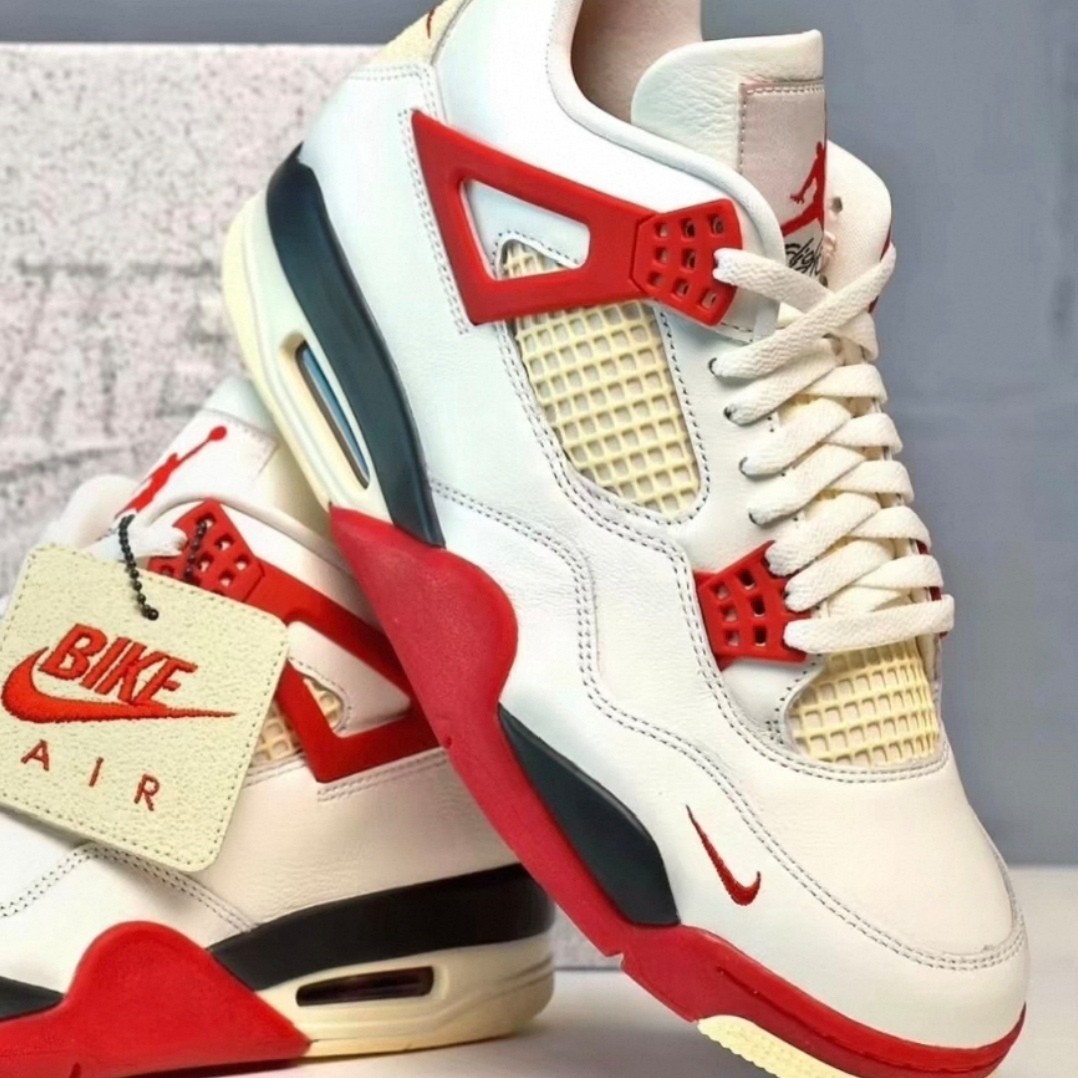 Nigel Sylvester x Jordan 4 Retro OG SP Brick After Brick Men Basketball Sneakers