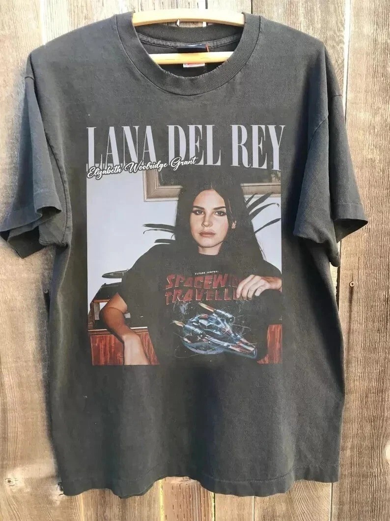 Lana Del Rey Music Lover Shirt, Lana Del Rey Charcoal Unisex Shirt