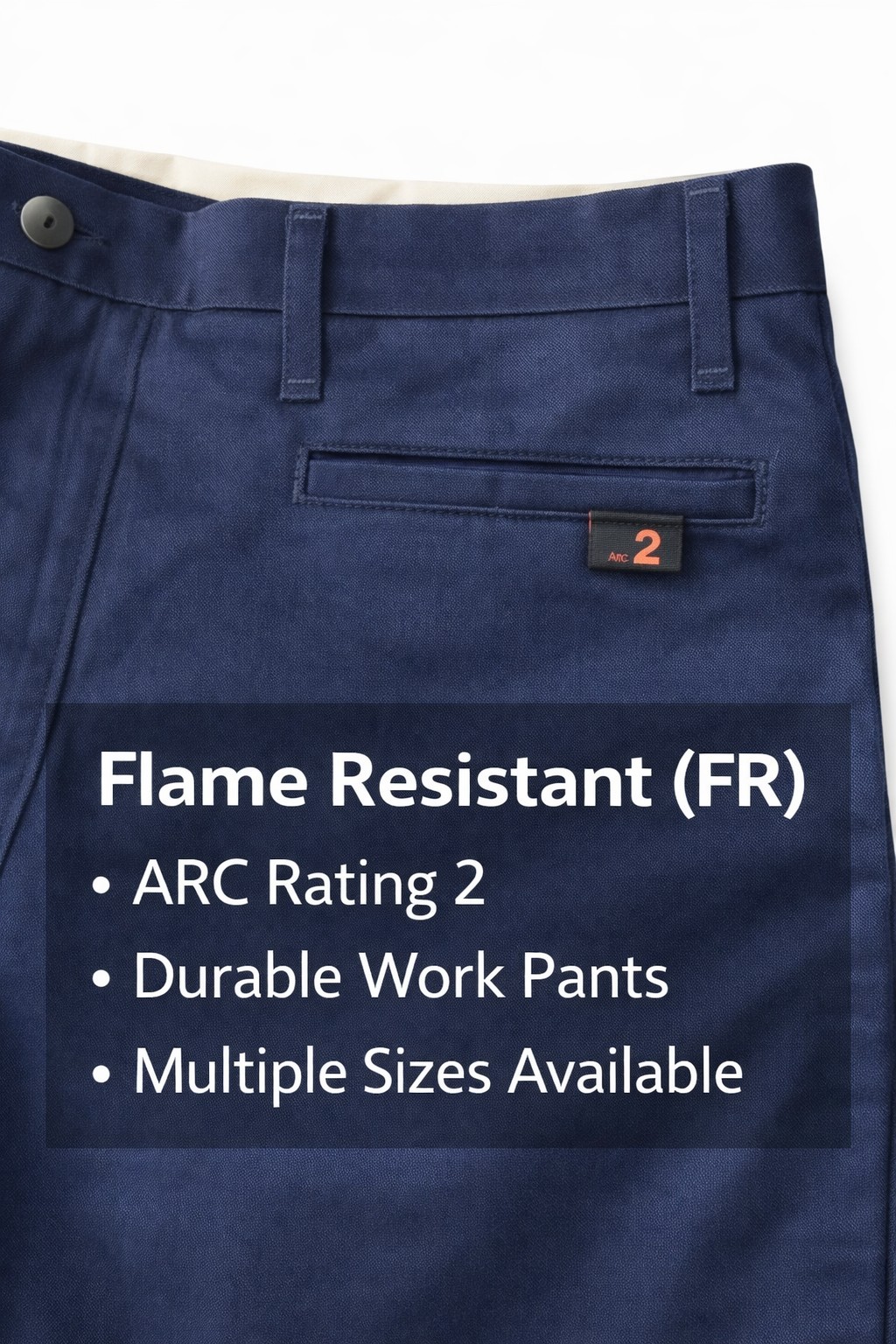 Armorex FR Work Pants CAT 2 Flame Resistant Navy Mens Various Sizes UniFirst