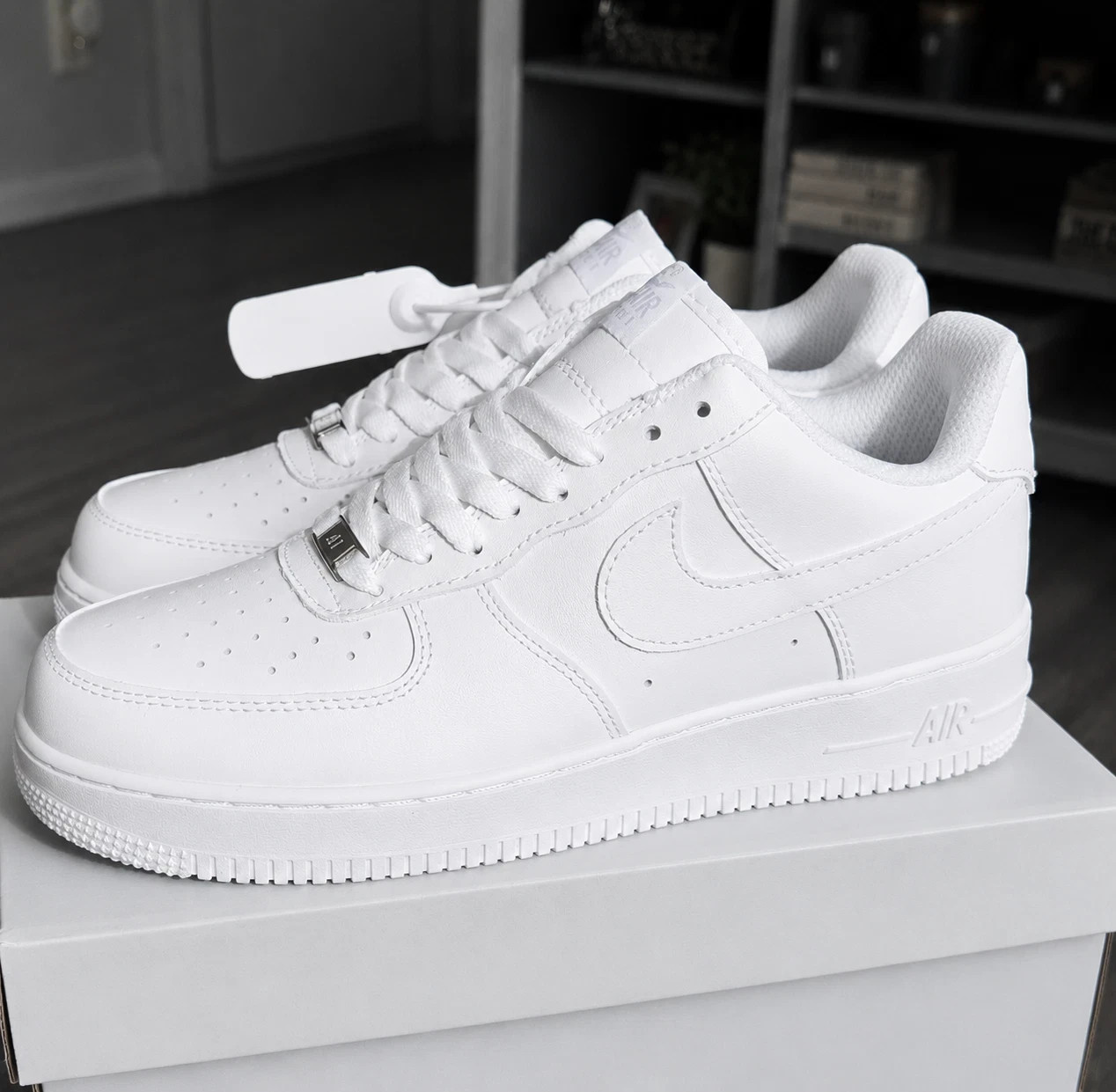 Men’s Air Force 1 “Triple White” Low Top Classic Sneakers US Size 7-13