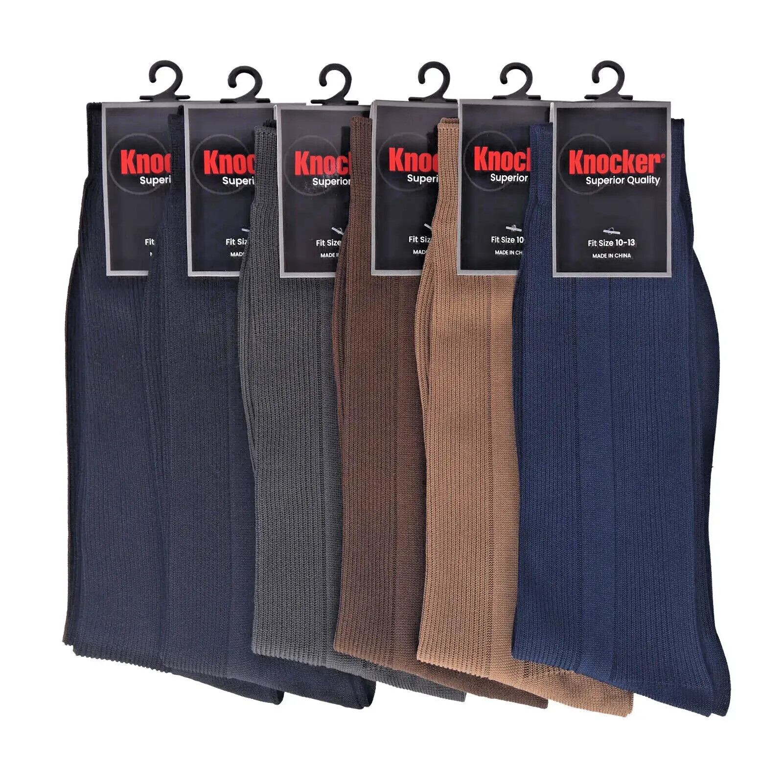 12 pairs Men’s Dress Socks Super Soft Thin Socks Lightweight Comfort Solid