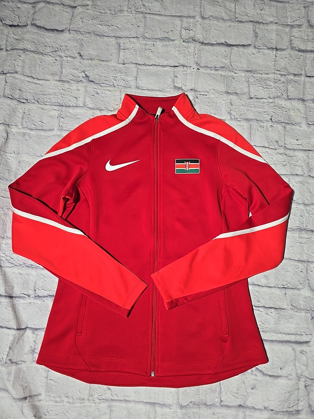 Nike Pro Élite Team Kenya Track & Field Track Jacket 801500-611 Women’s Size L