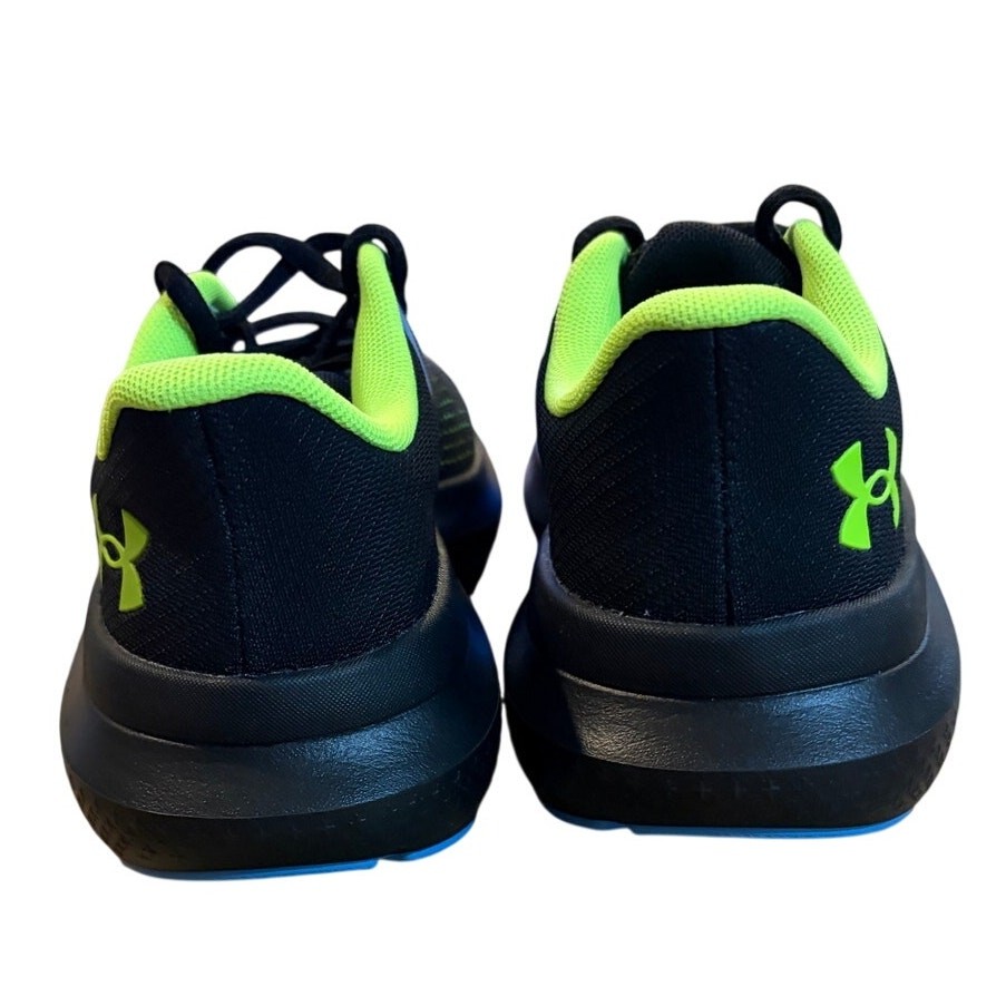 Under Armour Rogue 5 AL PS ‘Black Hyper Green’ 5Y Athlethic Shoe