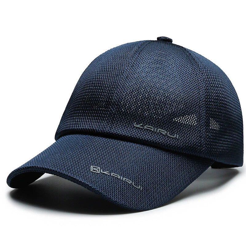 Breathable Mesh Baseball Cap Adjustable Summer Outdoor Dad Hat Men Women